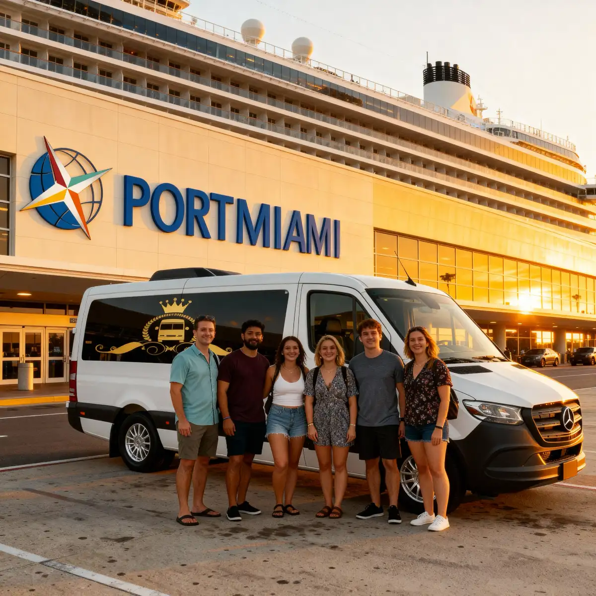 Port of Miami to Ft. Lauderdale Airport Shared