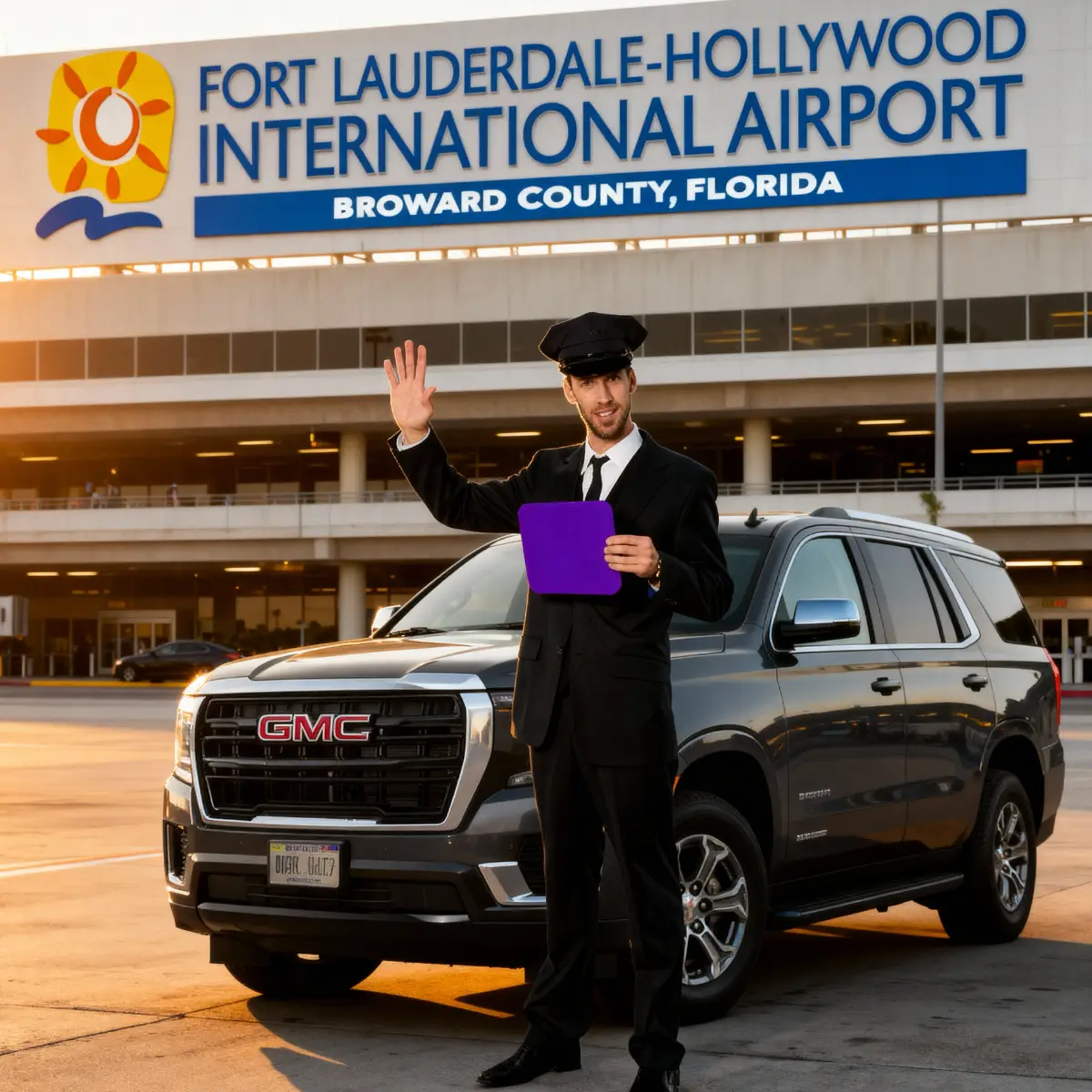 Ft Lauderdale Airport to port of Miami Luxury Car